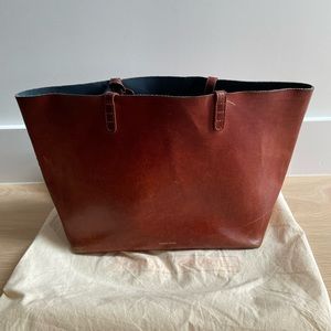MANSUR GAVRIEL Large Leather Tote Bag